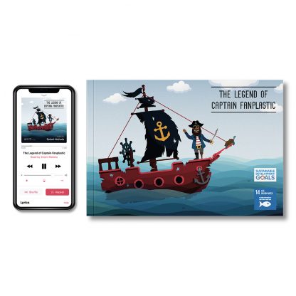 The Legend of Captain Fanplastic Book & Audio Book (ENG)